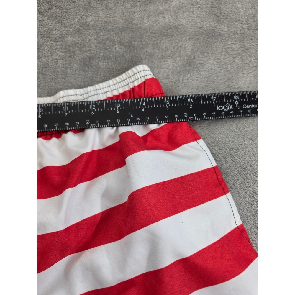 American Flag Patriotic Swim Trunks Mens Large USA Stars and Stripes Board Short - Picture 4 of 6